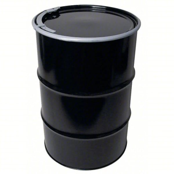 Product Image for 55 Gallon Metal Barrel with Gasket Lid and Lever Ring sku:met-106